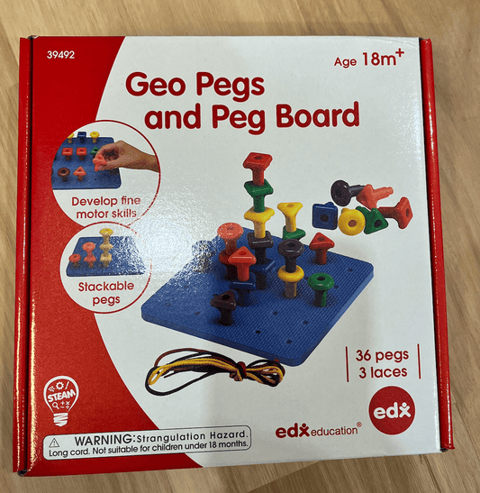 Geo Pegs and Peg Board