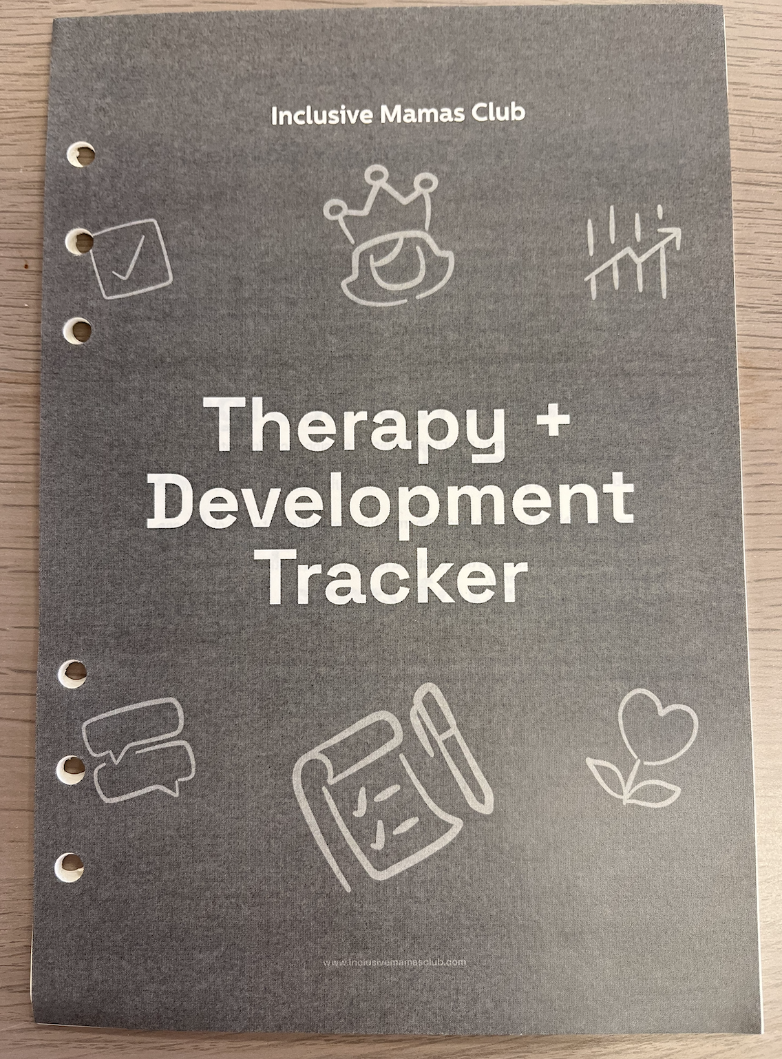 Therapy + Development Tracker (Insert)