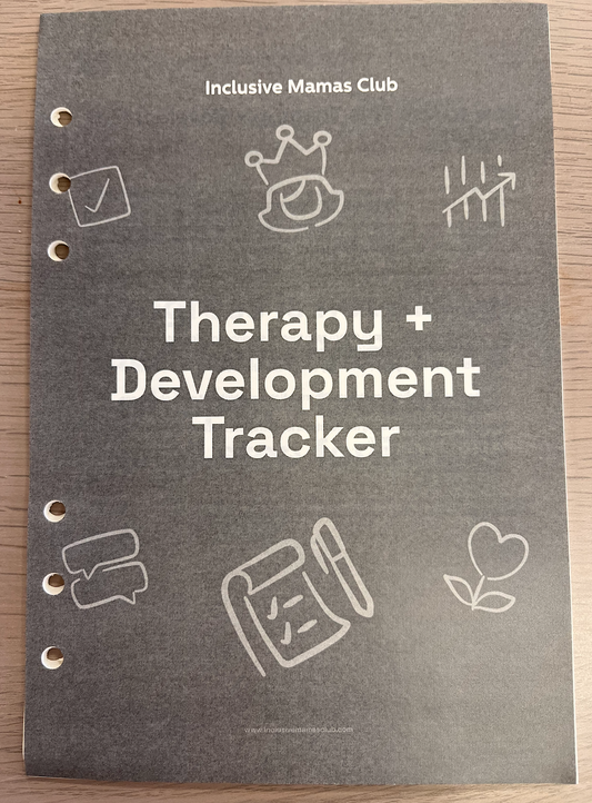 Therapy + Development Tracker (Insert)