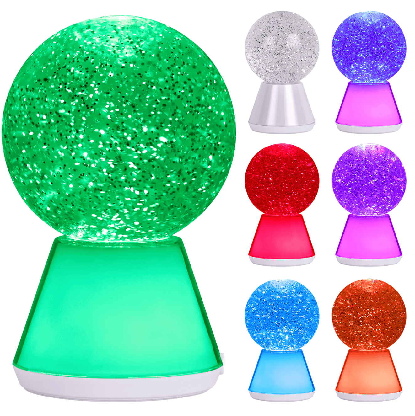 Glitter Sensory Ball Lamp