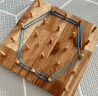 Wooden Geo Board