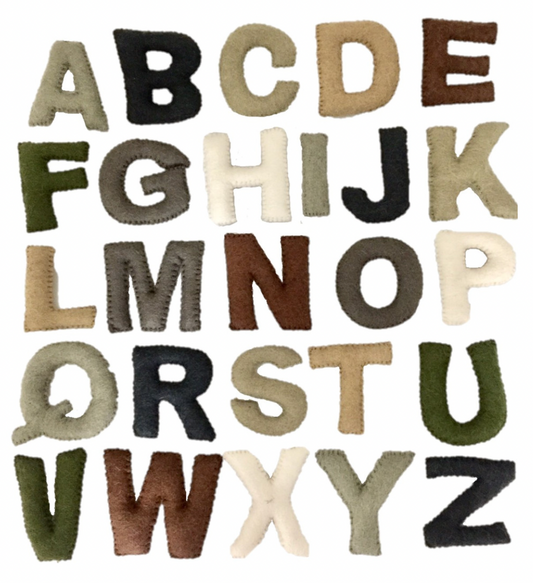 Felt Alphabet Set