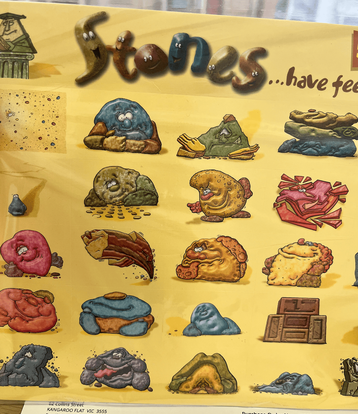 Stones Have feelings Stickers