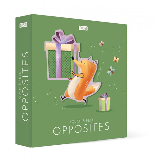 Opposites touch and feel book